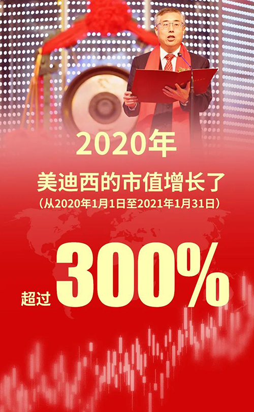 2020年，南宫NG·28的市值增长了超过300%